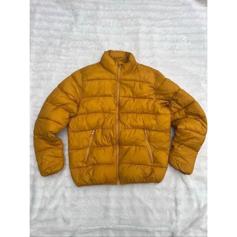 Forever 21 WOMEN'S MUSTARD COLOR PUFFER JACKET size Medium